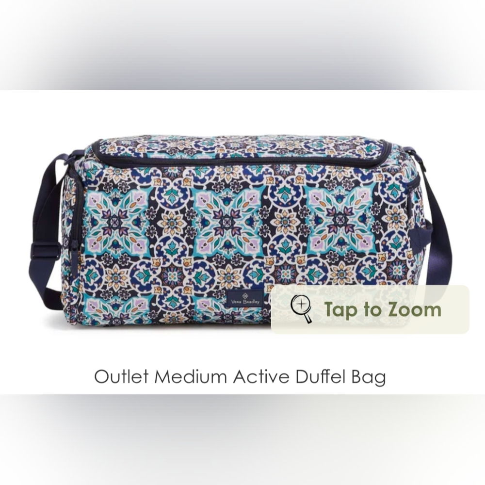 NIP, Vera Bradley Active Duffle